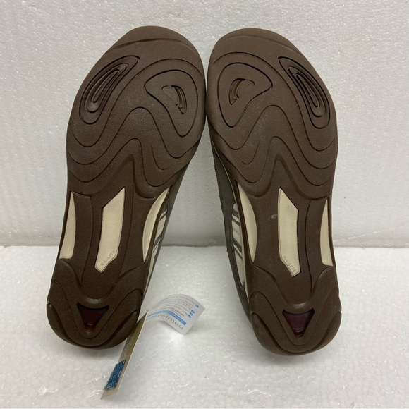 Dr.Scholls Natural Sport Sneaker Zip Up Gel Insole  Beige/Brown 7.5W NWT - Picture 4 of 7
